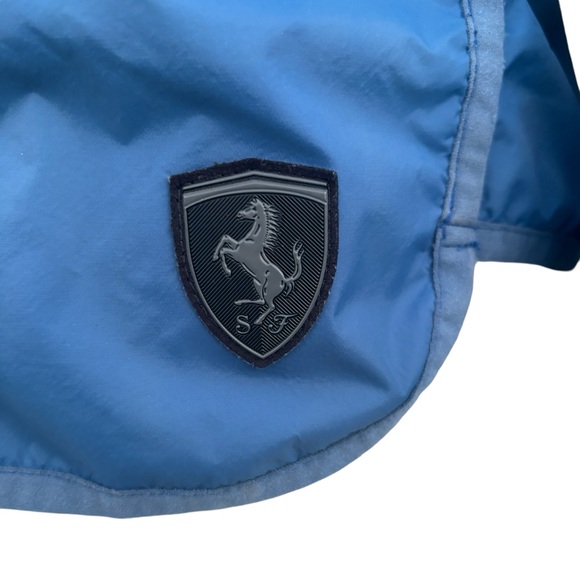 Scuderia Ferrari Women's Blue "Water Resistant" Windbreaker Jacket US XS - Picture 5 of 16